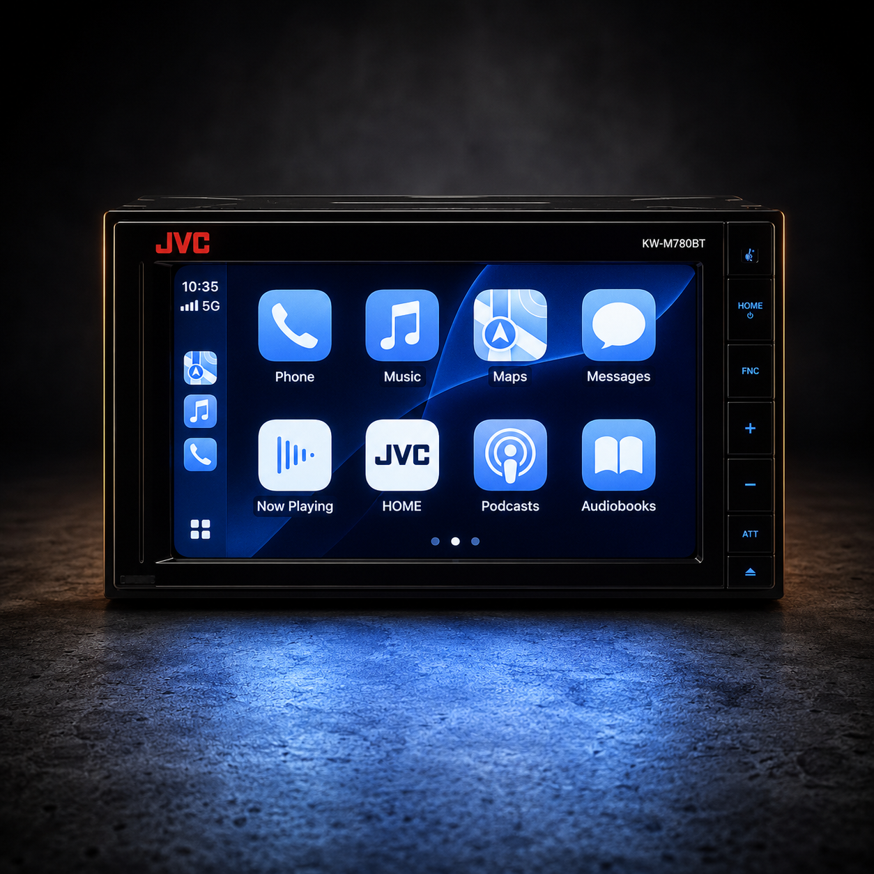 JVC KW-M780BT 6.8" Touchscreen Digital Multimedia Receiver - Refurbished