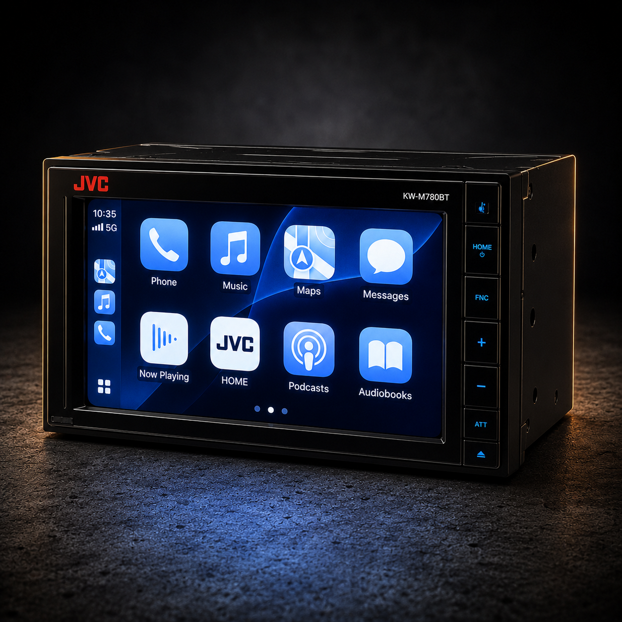 JVC KW-M780BT 6.8" Touchscreen Digital Multimedia Receiver - Refurbished
