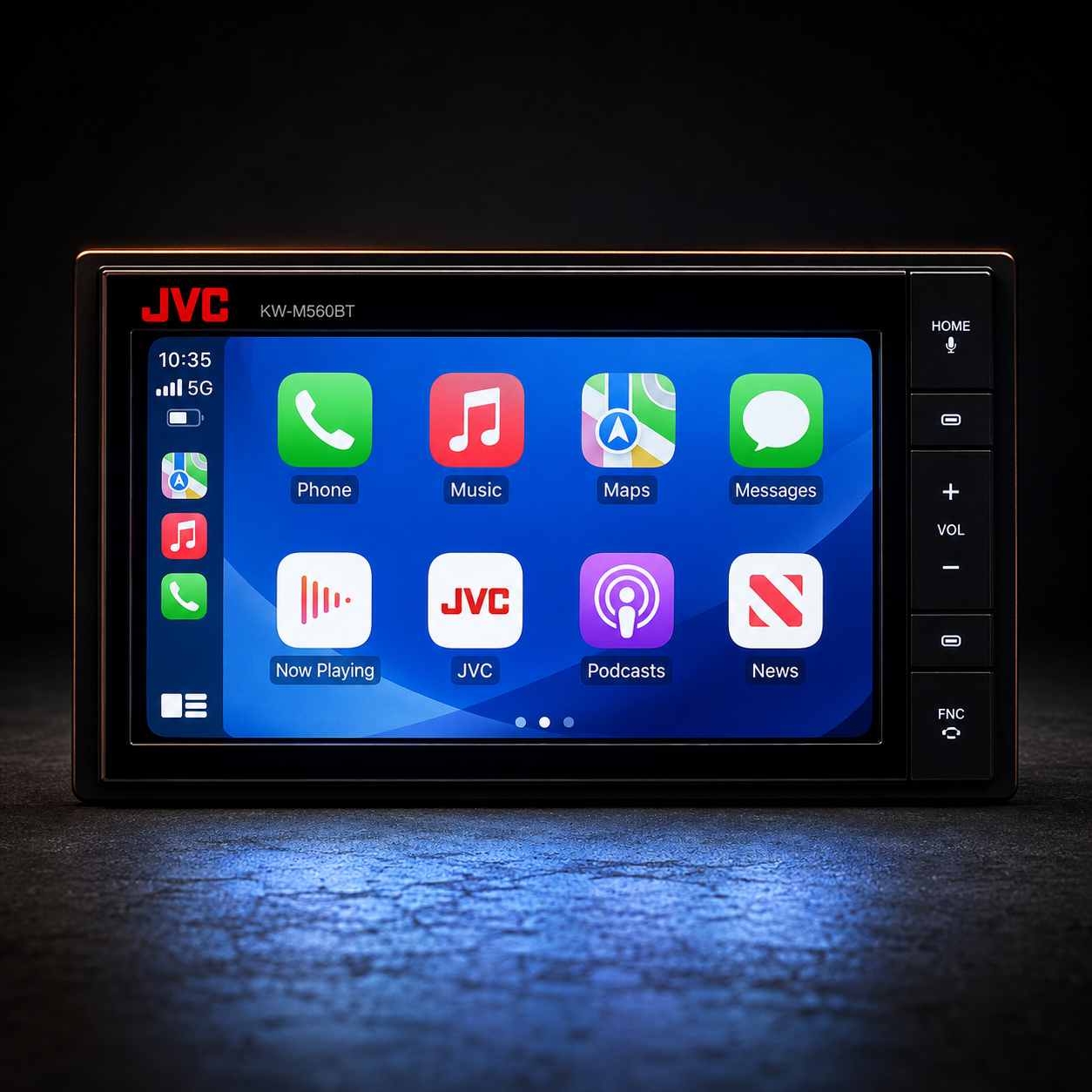 JVC KW-M560BT 6.8" Touchscreen Digital Multimedia Receiver - Refurbished