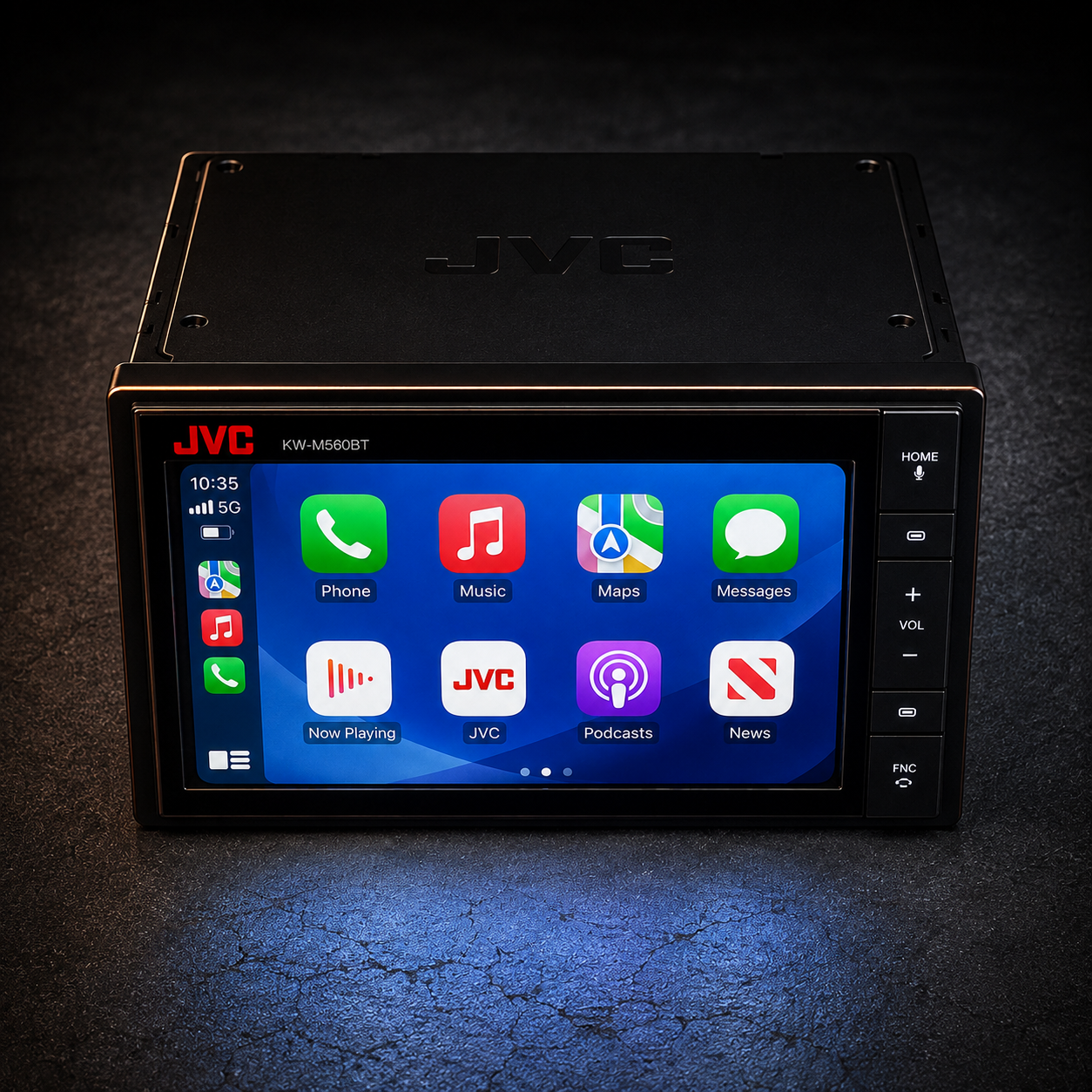 JVC KW-M560BT 6.8" Touchscreen Digital Multimedia Receiver - Refurbished