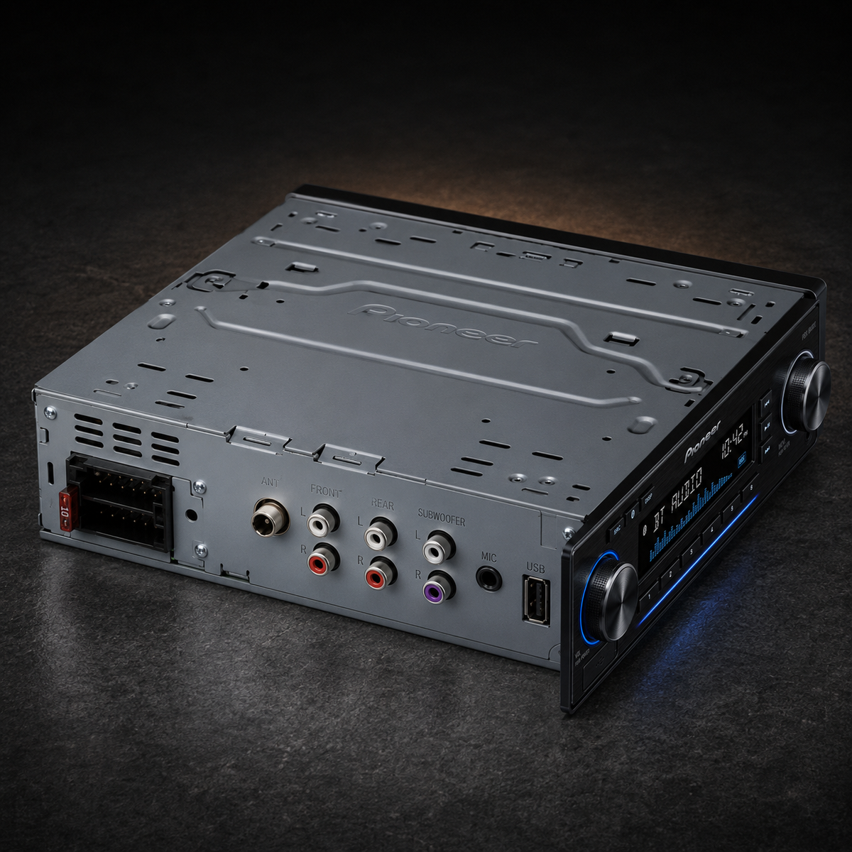 Pioneer PDX-880BT Single-DIN Bluetooth Digital Media Receiver - Refurbished