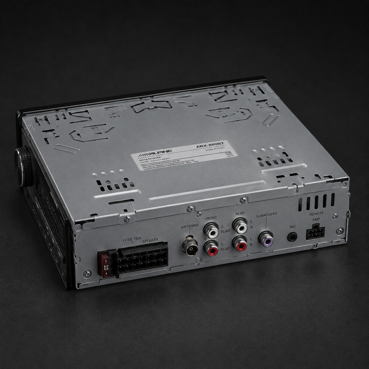 Alpine ARX-880BT Single-DIN Bluetooth Digital Media Receiver - Refurbished